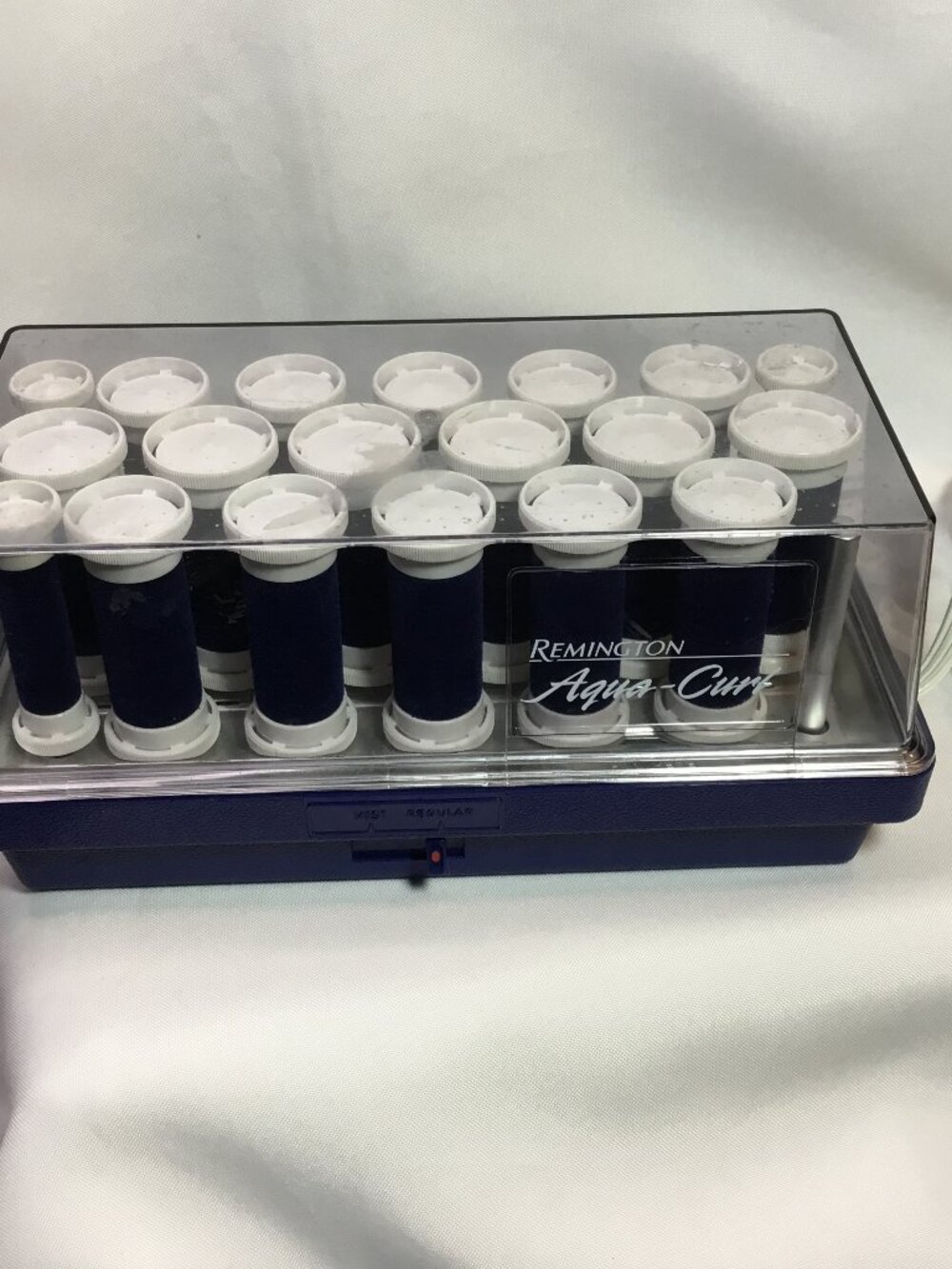 Remington Aqua Curl Model K-40 Steam/Dry Hair Setter 19 Rollers Works